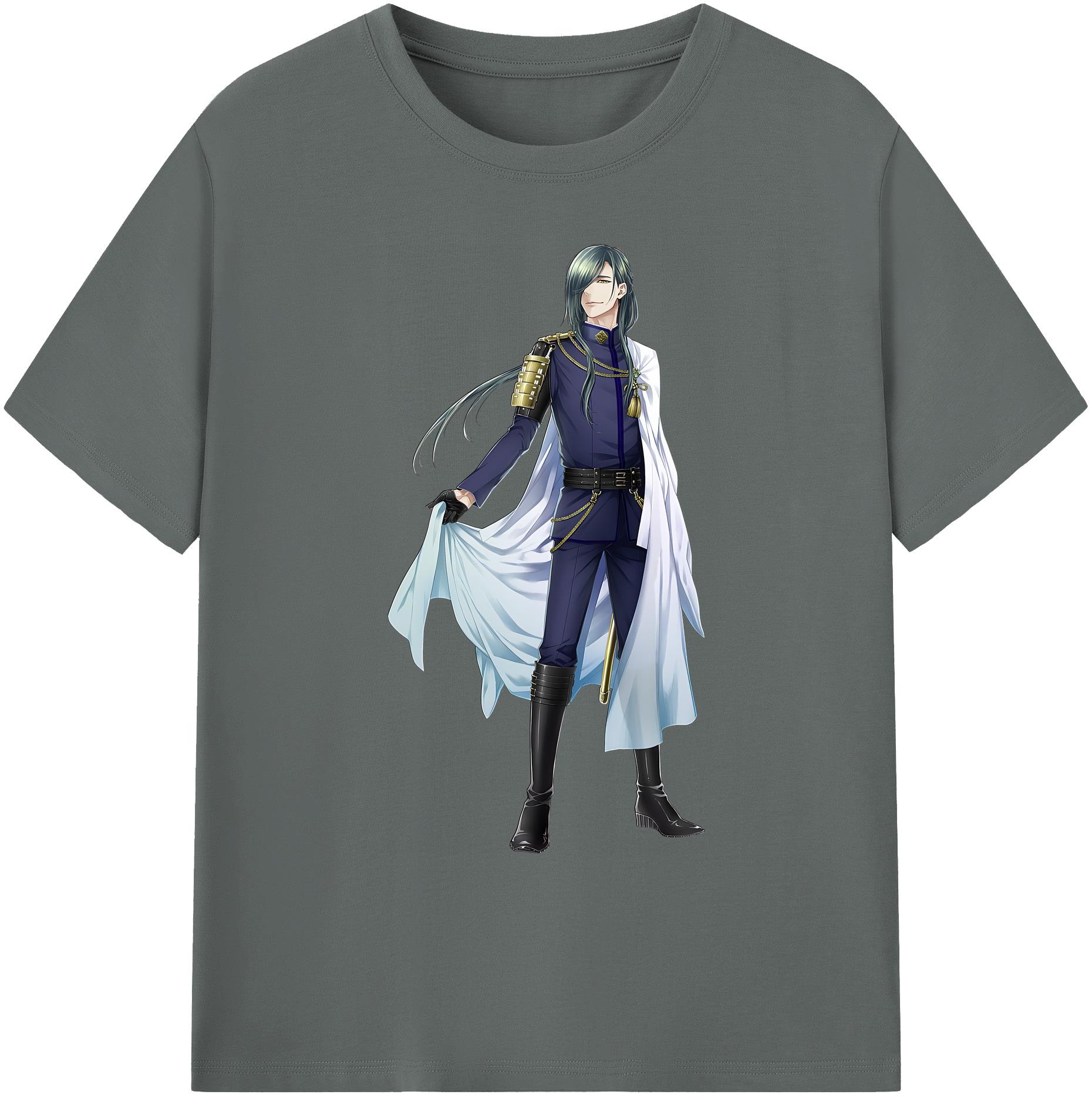 （画像用） 刀剣乱舞 Touken Ranbu 綿100％ メンズ半袖Tシャツ｜肌触りやわらか＆通気性